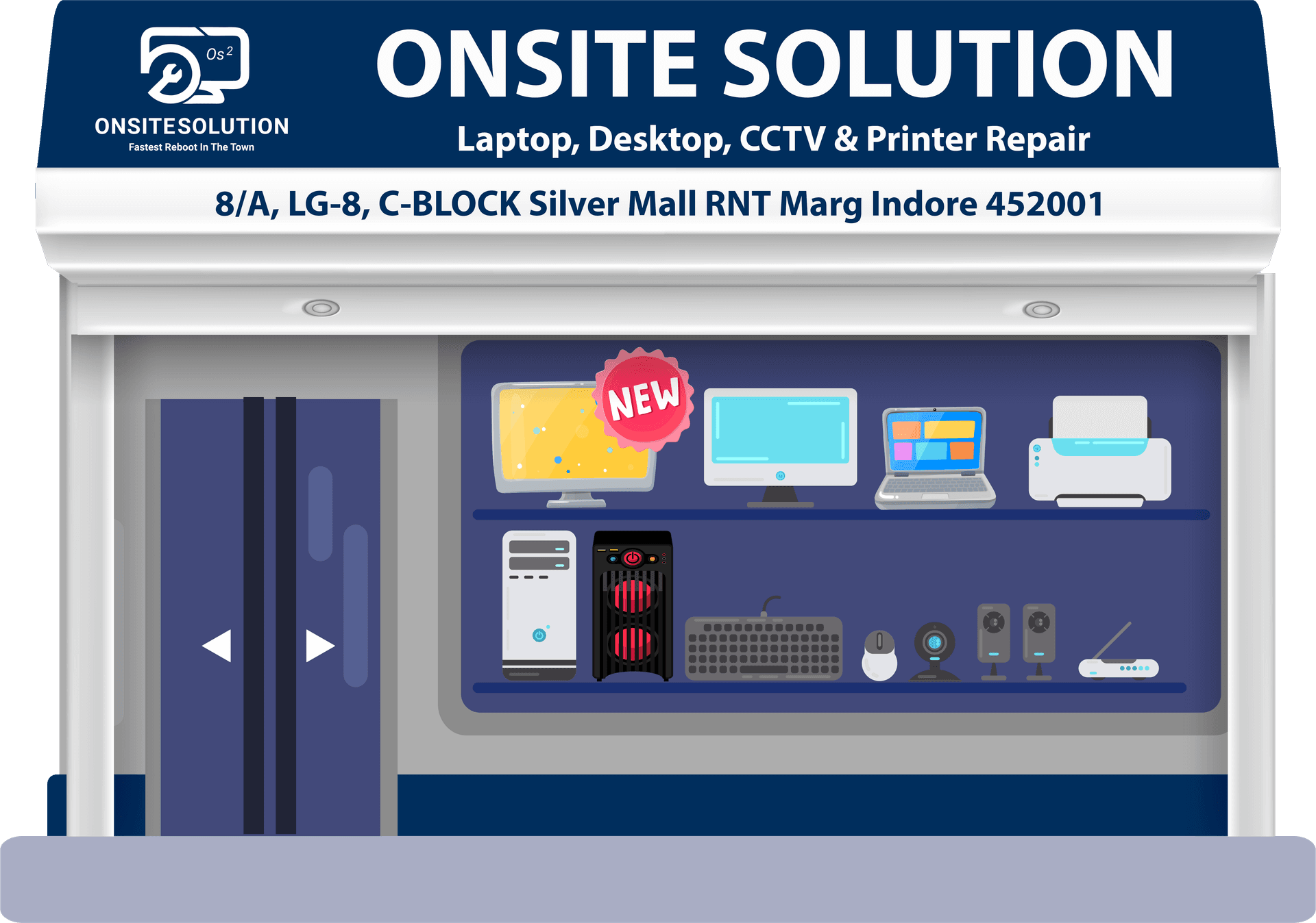 Onsite Solution store, Indore